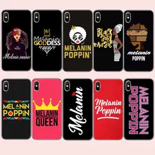Melanin Poppin Queen Case For iPhone 7 5S SE 6s Black Girl Magic rock Soft TPU Silicone Phone Cover For iPhone 7 8 Plus X Case
Melanin Poppin Queen Case For iPhone 7 5S SE 6s Black Girl Magic rock Soft TPU Silicone Phone Cover For iPhone 7 8 Plus X Case