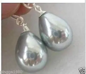 Hot sale Free Shipping 5PCS >>fashion beautiful Grey Shell Pearl Drop Earrings 12X16mm
Hot sale Free Shipping 5PCS >>fashion beautiful Grey Shell Pearl Drop Earrings 12X16mm