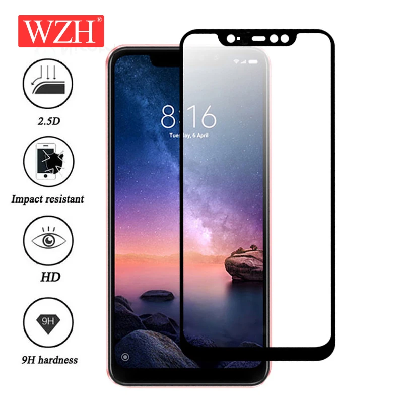 WZH Tempered Glass For Xiaomi Redmi Note 6 Pro 4X 4A 5A 5 Plus Screen Protector For Redmi 6A 6 Note 5A 5 Pro Full Cover Film
WZH Tempered Glass For Xiaomi Redmi Note 6 Pro 4X 4A 5A 5 Plus Screen Protector For Redmi 6A 6 Note 5A 5 Pro Full Cover Film