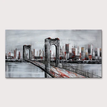 Arthyx Art Picture Handpainted Abstract City Landscape Oil Paintings on Canvas Modern Wall Art Wall Painting For Room Home Decor
Arthyx Art Picture Handpainted Abstract City Landscape Oil Paintings on Canvas Modern Wall Art Wall Painting For Room Home Decor