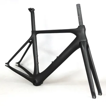 2019 new full carbon track frame road frames fixed gear bike frameset with fork seat post 50/53/56cm carbon bicycle frame 
2019 new full carbon track frame road frames fixed gear bike frameset with fork seat post 50/53/56cm carbon bicycle frame
