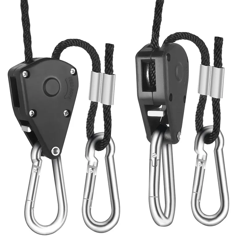2Pcs Ratchet Hanger Cord Hangers Lifting Lanyard Outdoor Camping Hiking Shelters Powerful Premium Rope Clip Tent Light Lift Tool
2Pcs Ratchet Hanger Cord Hangers Lifting Lanyard Outdoor Camping Hiking Shelters Powerful Premium Rope Clip Tent Light Lift Tool