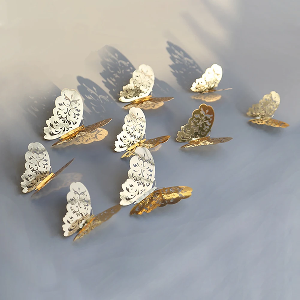 12pcs Party Home Decor Beautiful Fridge Gold Silver Living Room Wedding Art Butterfly Decals 3D Bedroom Window Wall Sticker
12pcs Party Home Decor Beautiful Fridge Gold Silver Living Room Wedding Art Butterfly Decals 3D Bedroom Window Wall Sticker