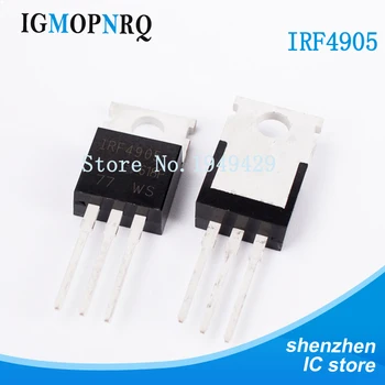 10PCS/LOT IRF4905 IRF4905PBF TO-220 MOS FET P channel field effect 74A 55V 200W new original Triode Transistor
10PCS/LOT IRF4905 IRF4905PBF TO-220 MOS FET P channel field effect 74A 55V 200W new original Triode Transistor