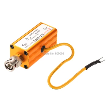 CCTV Video BNC COAX Surge Protector Lightning Arrester Signal Protect Aluminium Protection device supply prevents thunder
CCTV Video BNC COAX Surge Protector Lightning Arrester Signal Protect Aluminium Protection device supply prevents thunder