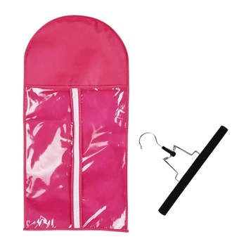 1Pc Rose Red Hair Extensions Wigs Storage Bag With Wig Hanger Dust Proof Protective Wig Storage Holder For Styling Accessories
1Pc Rose Red Hair Extensions Wigs Storage Bag With Wig Hanger Dust Proof Protective Wig Storage Holder For Styling Accessories