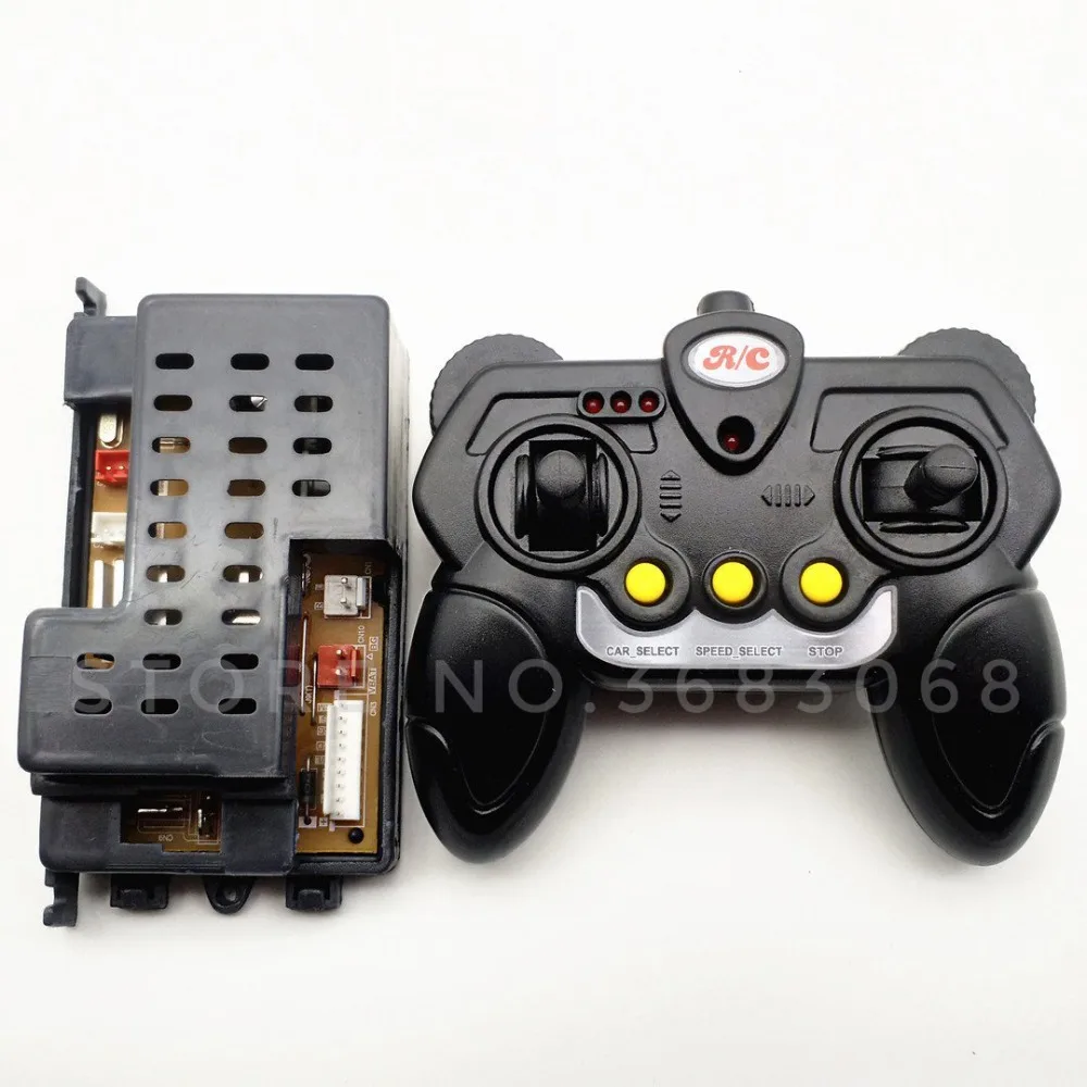 2.4G Bluetooth Remote Controller Transmitter and Receiver Control Box for Children's Electric Car Yellow Button
2.4G Bluetooth Remote Controller Transmitter and Receiver Control Box for Children's Electric Car Yellow Button