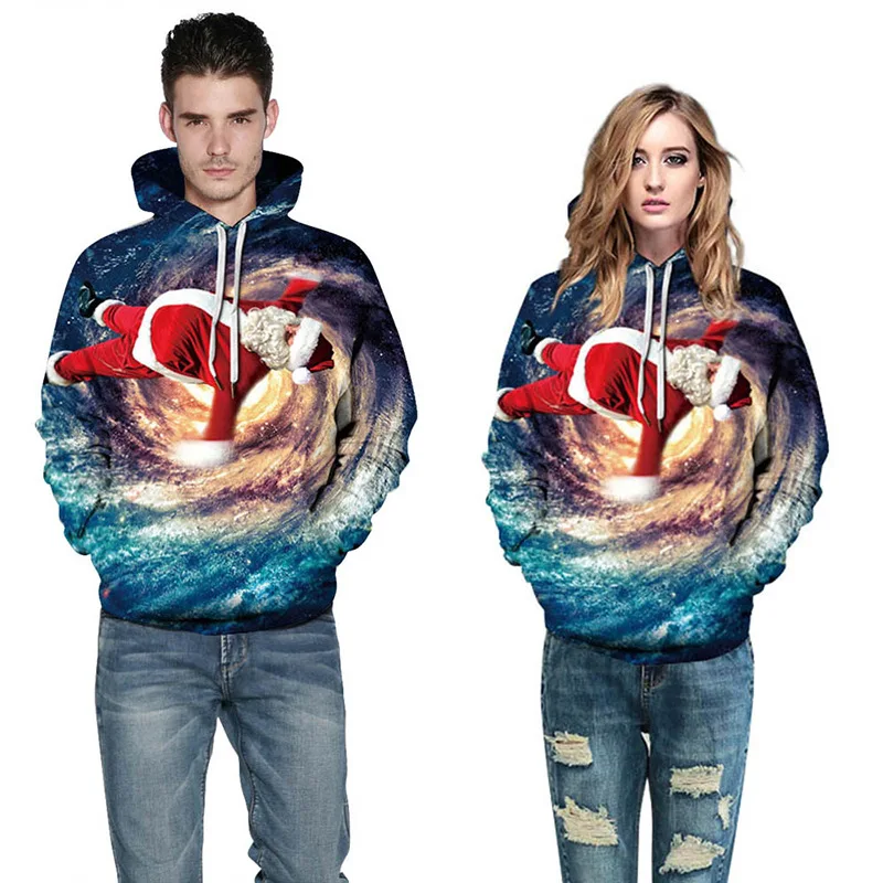 RUNNING CHICK Autumn and Winter New Products Christmas Series Digital Printed Couples hoodie
RUNNING CHICK Autumn and Winter New Products Christmas Series Digital Printed Couples hoodie