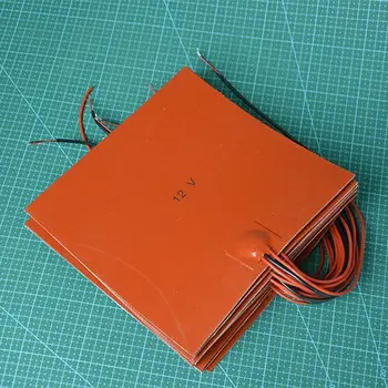 Reprap 3D printer accessories silicone rubber heating plate / mat 12V 150W Square Silicone Rubber Heater Mat 200 x 200mm
Reprap 3D printer accessories silicone rubber heating plate / mat 12V 150W Square Silicone Rubber Heater Mat 200 x 200mm
