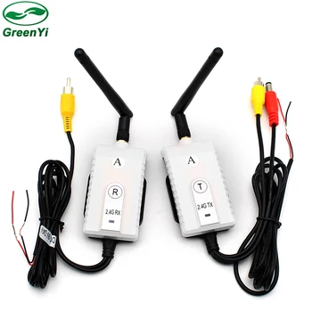 200M Range 2.4G Wireless Adapter Car Rear View Parking Camera Monitor Transmitter and Receiver Kit For 12V 24V Truck Bus Vehicle
200M Range 2.4G Wireless Adapter Car Rear View Parking Camera Monitor Transmitter and Receiver Kit For 12V 24V Truck Bus Vehicle