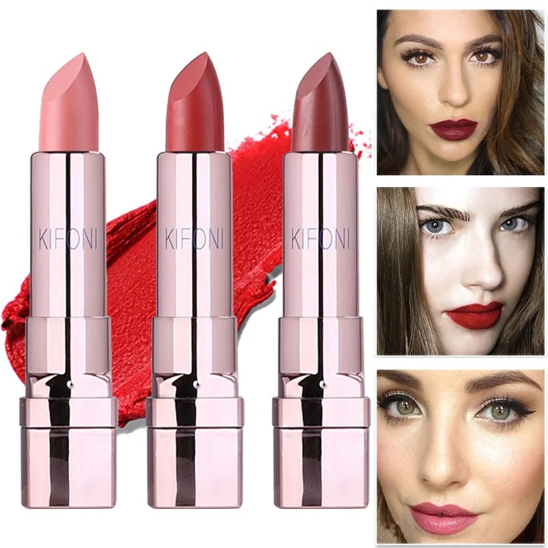 New Moisturizing 15 Colors Matte Lipstick Sexy Red Lips Nude Lipstick Matte Cosmetics Lip Stick Makeup
New Moisturizing 15 Colors Matte Lipstick Sexy Red Lips Nude Lipstick Matte Cosmetics Lip Stick Makeup