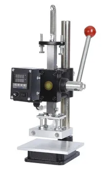Leather heat press manual hot foil stamping embossing machine logo printing gold
Leather heat press manual hot foil stamping embossing machine logo printing gold