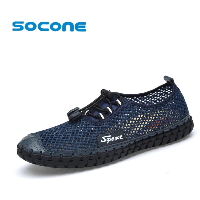 SOCONE Handmade Outdoor Water Shoes Men Breathable Mesh Quick Dry Adventure Sport Sneaker Non Slip Hiking Rubber Flats Plus Size
SOCONE Handmade Outdoor Water Shoes Men Breathable Mesh Quick Dry Adventure Sport Sneaker Non Slip Hiking Rubber Flats Plus Size