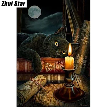 New 5D DIY Diamond Painting "Black cat" Embroidery Full Square Diamond Cross Stitch Rhinestone Mosaic Painting Home Decor Gift
New 5D DIY Diamond Painting "Black cat" Embroidery Full Square Diamond Cross Stitch Rhinestone Mosaic Painting Home Decor Gift