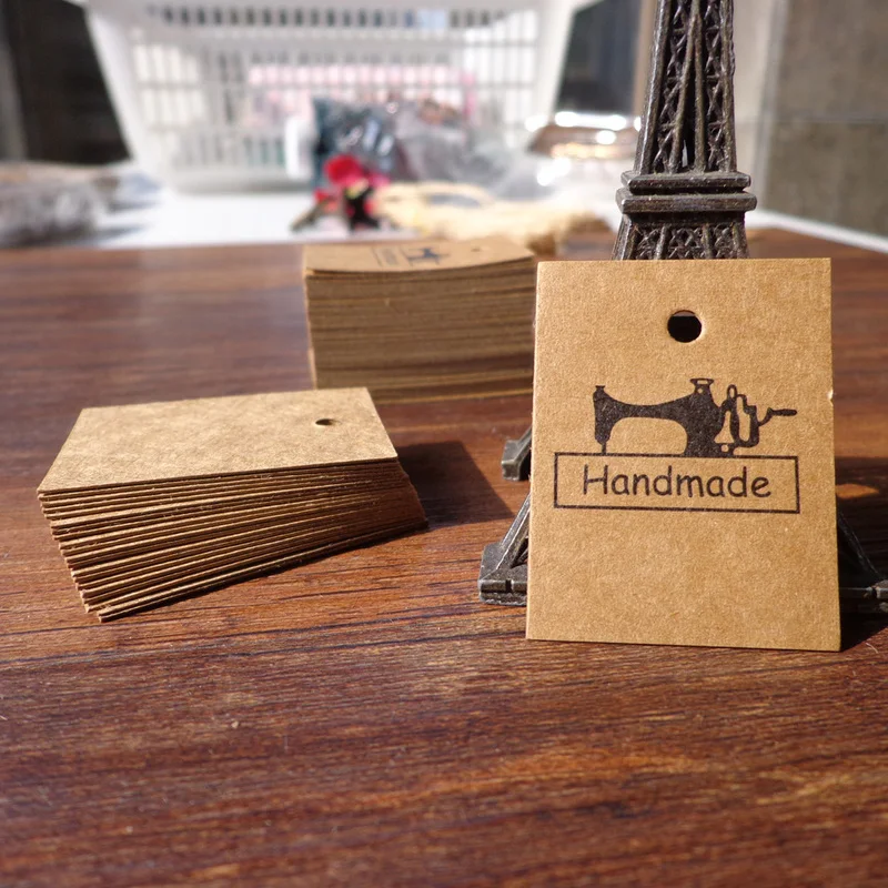 100pcs Mini Sewing Machine Handmade Bookmark Kraft Paper Tags DIY Creative Note Price Lable Hang Tag Gift Tag 3x4cm
100pcs Mini Sewing Machine Handmade Bookmark Kraft Paper Tags DIY Creative Note Price Lable Hang Tag Gift Tag 3x4cm