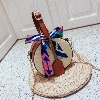 Womens Bag Fashion Color Ribbon Straw Saddle Shoulder Messenger bolsa masculina woman bag 2019 sac bandouliere femme bolso mujer
Womens Bag Fashion Color Ribbon Straw Saddle Shoulder Messenger bolsa masculina woman bag 2019 sac bandouliere femme bolso mujer