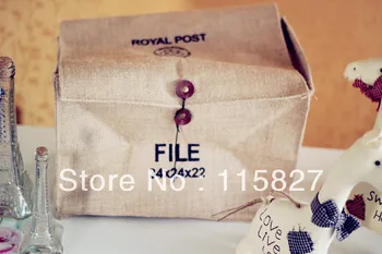 Min order$20(mixed item) England style storage case royal post linen file storage bag book case desk organizer
Min order$20(mixed item) England style storage case royal post linen file storage bag book case desk organizer