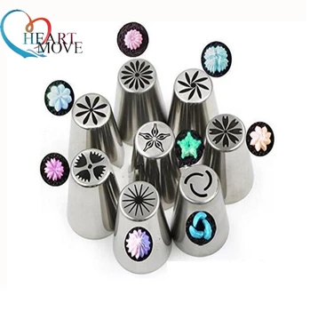 8 pcs/set Stainless Steel Nozzles Russian Tip Pastry Tools Icing Piping Nozzles Gift Decorating Tools Fondant Confectionery 8062
8 pcs/set Stainless Steel Nozzles Russian Tip Pastry Tools Icing Piping Nozzles Gift Decorating Tools Fondant Confectionery 8062