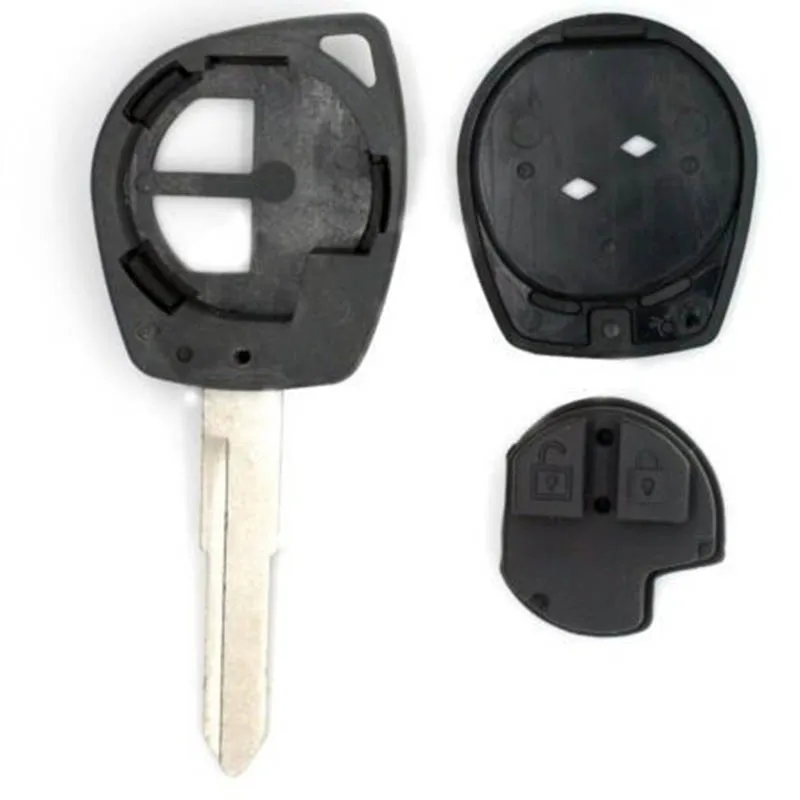 1PC 2 Buttons Remote Car Key Fob Shell Cover Replacement For Suzuki Grand Vitara Swift Liana