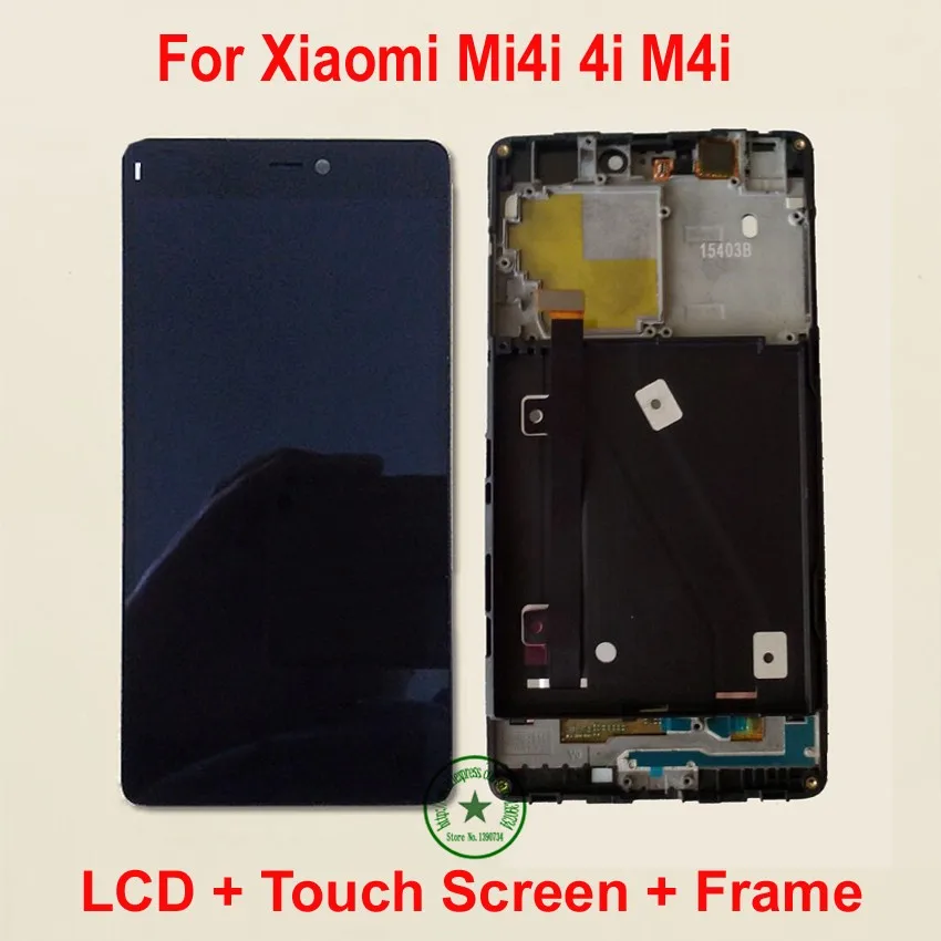 TOP Quality Original New LCD Display Touch Screen Digitizer Assembly with frame For Xiaomi Mi4i Mi 4i M4i m4i Phone Sensor Parts
TOP Quality Original New LCD Display Touch Screen Digitizer Assembly with frame For Xiaomi Mi4i Mi 4i M4i m4i Phone Sensor Parts