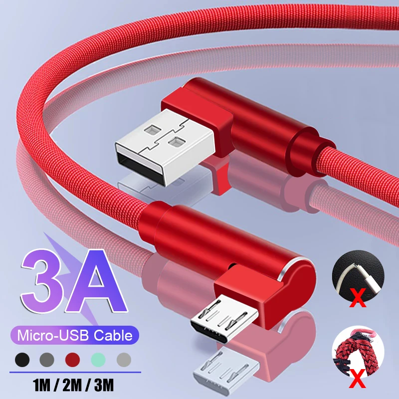 3A Fast Charging Micro USB 1M 2M 3M Fast Cable for Xiaomi Redmi For Samsung For Huawei Honor Phone USB Charging Cable Data Cord
3A Fast Charging Micro USB 1M 2M 3M Fast Cable for Xiaomi Redmi For Samsung For Huawei Honor Phone USB Charging Cable Data Cord