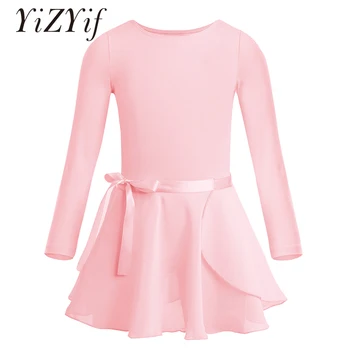 YiZYiF Ballerina tutu Kids Girls ballerina dress Cotton Long Sleeves Ballet Dance Dress Gymnastics Leotard Chiffon Tied Skirt
YiZYiF Ballerina tutu Kids Girls ballerina dress Cotton Long Sleeves Ballet Dance Dress Gymnastics Leotard Chiffon Tied Skirt