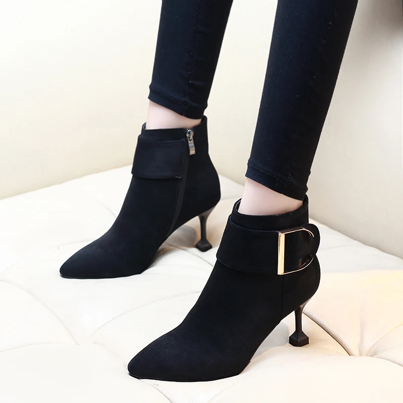 Women Boots Sexy Fashion Ankle Winter New Casual Comfortable Boots Zipper High Heels Women Boots Shoes Ladies Pumps CH-A0108
Women Boots Sexy Fashion Ankle Winter New Casual Comfortable Boots Zipper High Heels Women Boots Shoes Ladies Pumps CH-A0108