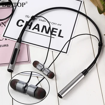 DOITOP Wireless Bluetooth Stereo Headset Sport Runing Music Headphone Neckband Earphone Handsfree Call in-Ear Earbud Earpiece O5