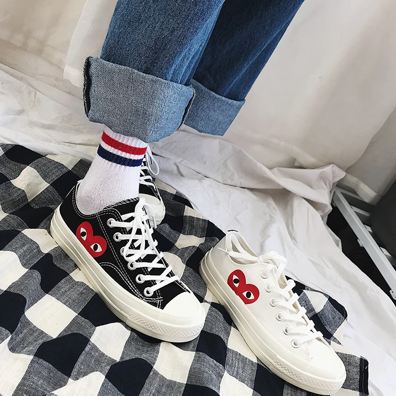 2018 spring new Harajuku wild big eyes love canvas shoes female casual student shoes tide
2018 spring new Harajuku wild big eyes love canvas shoes female casual student shoes tide