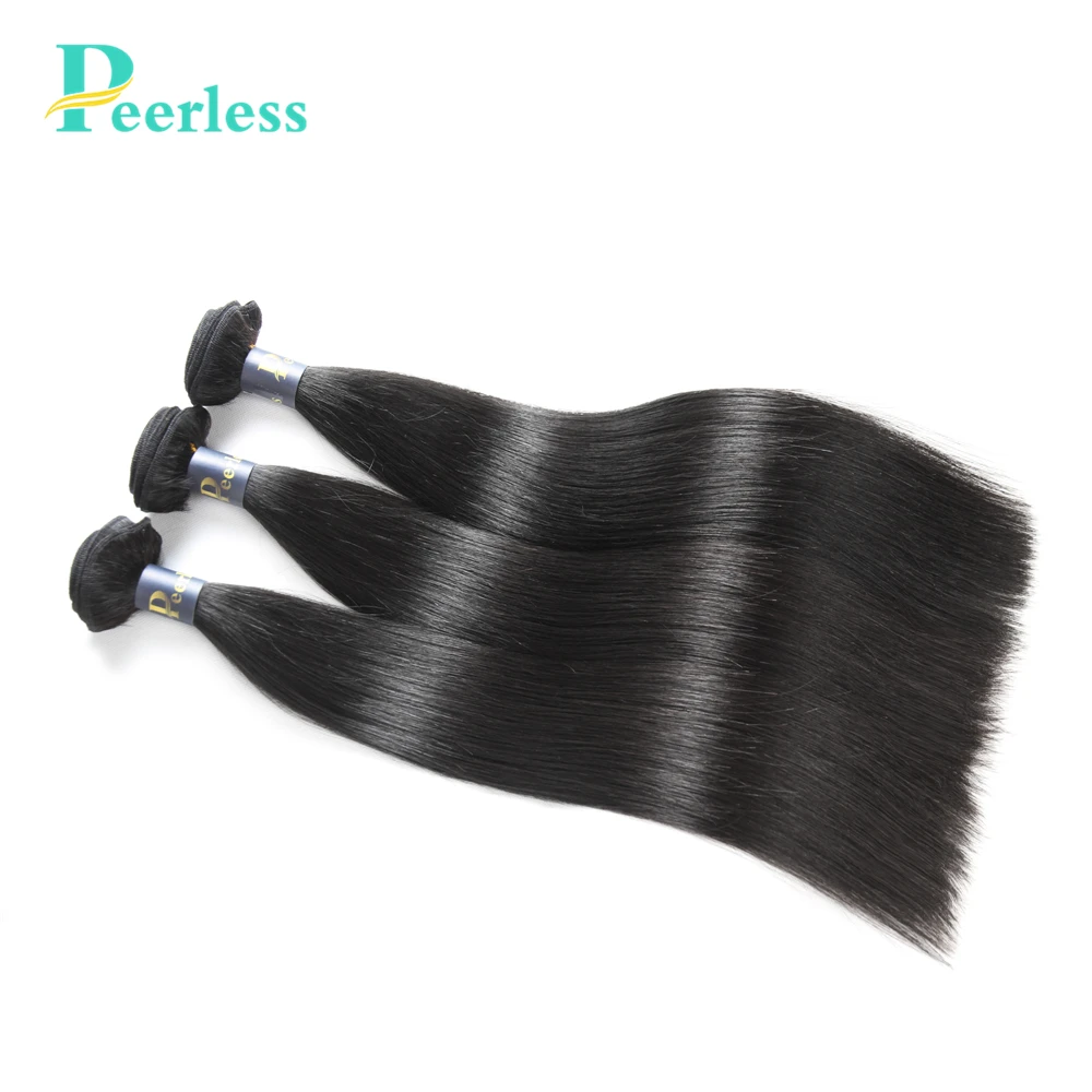PEERLESS Virgin Hair Weave Peruvian Straight Bundles 3 Pieces 100% Raw Human Hair Extensions Natural Color Free Shipping
PEERLESS Virgin Hair Weave Peruvian Straight Bundles 3 Pieces 100% Raw Human Hair Extensions Natural Color Free Shipping