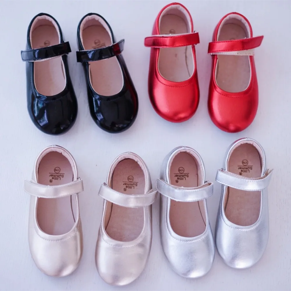 Spring Autumn Gorgeous Solid Color Leather Shoes for Toddle Girl's Princess Flats for Party dress-up Mary Janes for Kid's 
Spring Autumn Gorgeous Solid Color Leather Shoes for Toddle Girl's Princess Flats for Party dress-up Mary Janes for Kid's