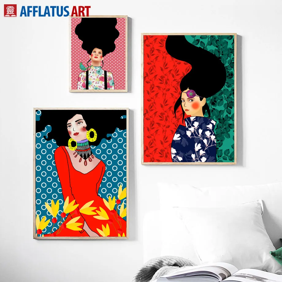 Wall Art Canvas Painting Abstract Girl Hair Flower Nordic Posters And Prints Vintage Wall Pictures For Living Room Home Decor
Wall Art Canvas Painting Abstract Girl Hair Flower Nordic Posters And Prints Vintage Wall Pictures For Living Room Home Decor