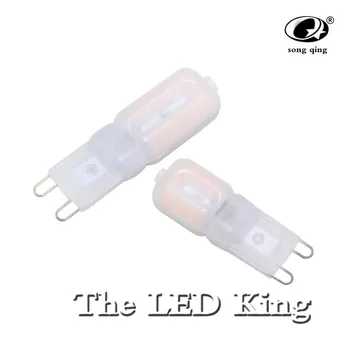 10PCS Dimmable G9 led 6W AC 220V 240V G9 lamp Led bulb SMD 2835 LED G9 light Replace 30/40W halogen lamp light Crystal Silicone
10PCS Dimmable G9 led 6W AC 220V 240V G9 lamp Led bulb SMD 2835 LED G9 light Replace 30/40W halogen lamp light Crystal Silicone