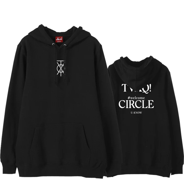 Kpop tvxq welcome circle concert same member name printing fleece/thin hoodies for fans supportive unisex pullover sweatshirt
Kpop tvxq welcome circle concert same member name printing fleece/thin hoodies for fans supportive unisex pullover sweatshirt
