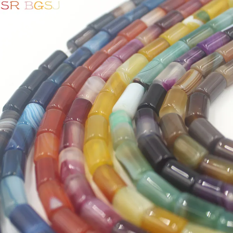 Free Shipping 8x12mm Column Jewelry Making Spacer Genuine Gems Stone Banded Stripe Agat Onyx Loose Beads Strand 15"
Free Shipping 8x12mm Column Jewelry Making Spacer Genuine Gems Stone Banded Stripe Agat Onyx Loose Beads Strand 15"