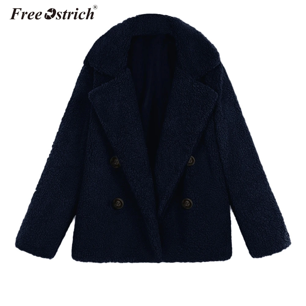Free Ostrich Winter Fleece Jacket Women Button Jackets & Coats Women Winter Ponchos And Capes Jaqueta De Couro Feminino N30 
Free Ostrich Winter Fleece Jacket Women Button Jackets & Coats Women Winter Ponchos And Capes Jaqueta De Couro Feminino N30