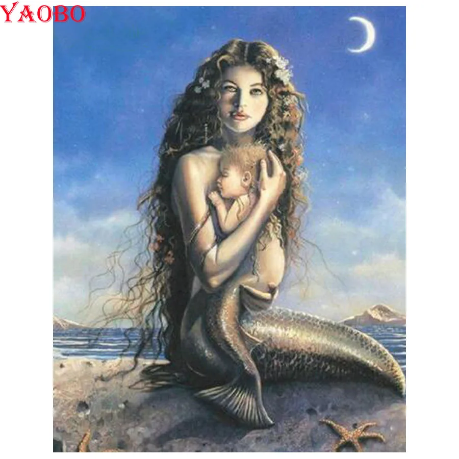 Full Square Round Drill 5D DIY Diamond Painting baby Diamond Embroidery Mermaid mother's love Cross Stitch Mosaic Patterns
Full Square Round Drill 5D DIY Diamond Painting baby Diamond Embroidery Mermaid mother's love Cross Stitch Mosaic Patterns