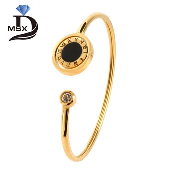 316L Stainless Steel Jewelry White Black Shell Bracelets Bangles Luxury Fashion Charms Women Cuff Bracelet Wedding Gift
316L Stainless Steel Jewelry White Black Shell Bracelets Bangles Luxury Fashion Charms Women Cuff Bracelet Wedding Gift