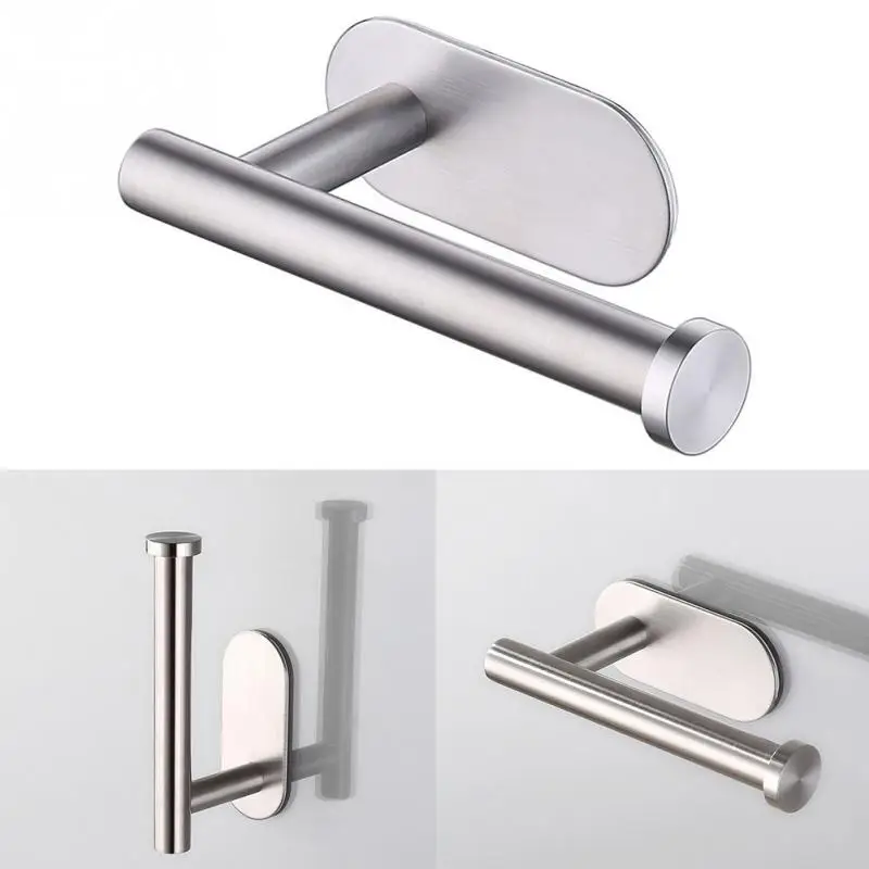 304 Stainless Steel Paper Towel Rack Wall-mounted Nail-free Kitchen Bathroom Free Punch Paper Roll Holder Paper Towel Holder
304 Stainless Steel Paper Towel Rack Wall-mounted Nail-free Kitchen Bathroom Free Punch Paper Roll Holder Paper Towel Holder