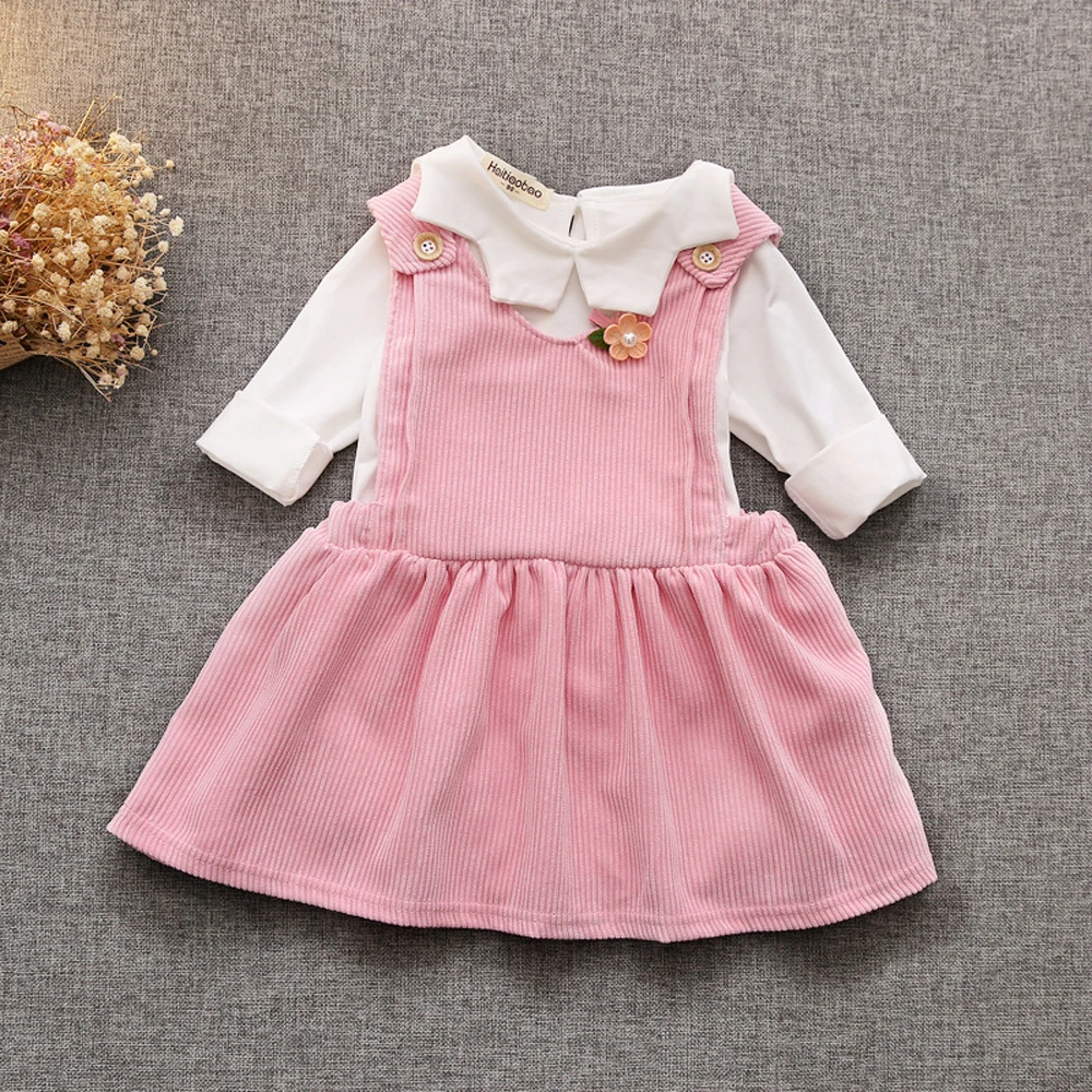 Pink Toddler Set Dress Baby Set 2PCS 2017 Fashion Spring Children Set Suits Long Sleeve T-shirt Baby Dress Cotton Baby Girl Set
Pink Toddler Set Dress Baby Set 2PCS 2017 Fashion Spring Children Set Suits Long Sleeve T-shirt Baby Dress Cotton Baby Girl Set