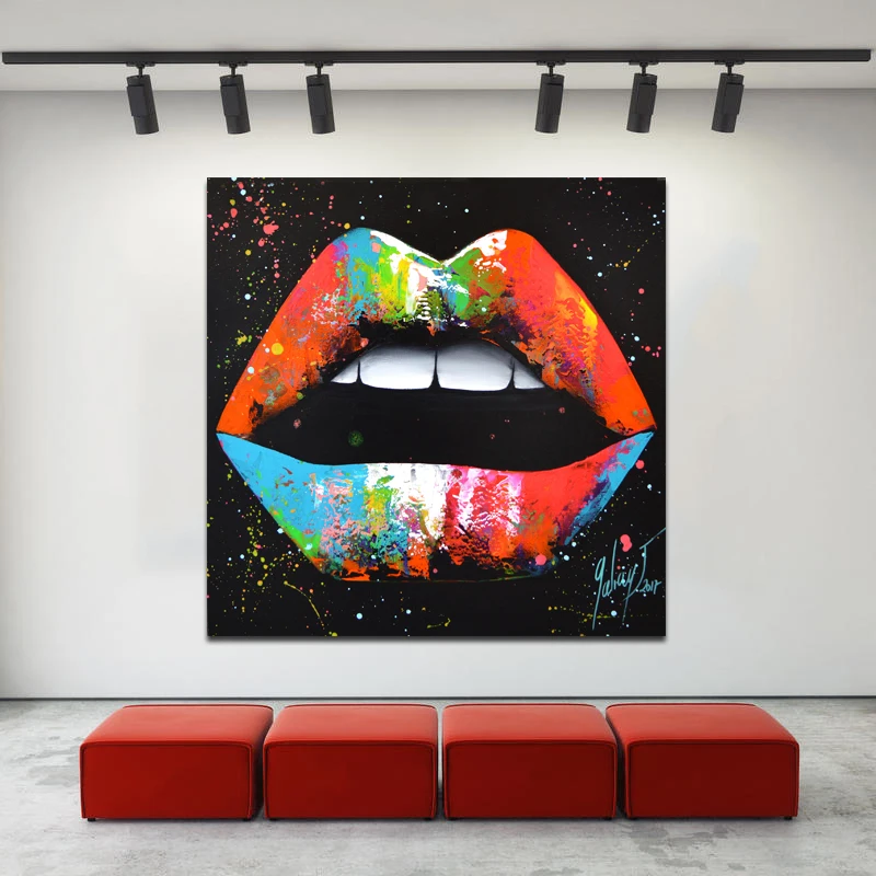 RELIABLI ART Abstract Colorful Lips Poster Print Canvas Paintings Abstract Wall Art Pictures for Living Room Sexy Lips Decor Art
RELIABLI ART Abstract Colorful Lips Poster Print Canvas Paintings Abstract Wall Art Pictures for Living Room Sexy Lips Decor Art