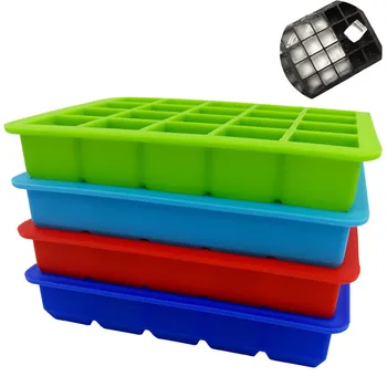 1PCS 20 Cavity Square Ice Cube Mold Silicone Ice Maker Square Shaped Ice Cube Tray Silicone Form Cube Molds Kitchen Tools
1PCS 20 Cavity Square Ice Cube Mold Silicone Ice Maker Square Shaped Ice Cube Tray Silicone Form Cube Molds Kitchen Tools