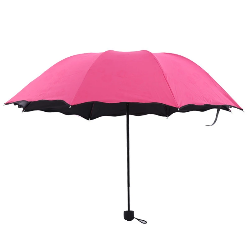 Modern Women Umbrella Windproof Sunscreen Magic Flower Dome Ultraviolet-Proof Parasol Sun Rain Folding Umbrella Random Color
Modern Women Umbrella Windproof Sunscreen Magic Flower Dome Ultraviolet-Proof Parasol Sun Rain Folding Umbrella Random Color