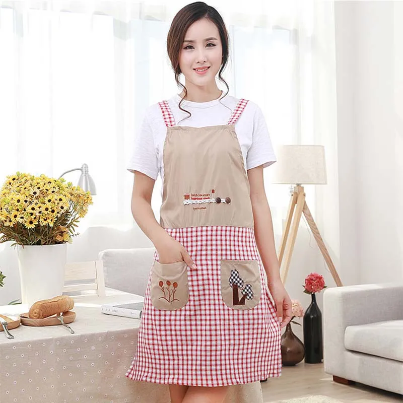 Creative Kitchen Anti-fouling Apron Home Fashion Cotton and Linen Work Apron Shoulder Strap Apron
Creative Kitchen Anti-fouling Apron Home Fashion Cotton and Linen Work Apron Shoulder Strap Apron