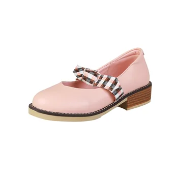 19 years spring new comfortable party with the size and low code 28-54 shallow mouth round head single woman shoes
19 years spring new comfortable party with the size and low code 28-54 shallow mouth round head single woman shoes