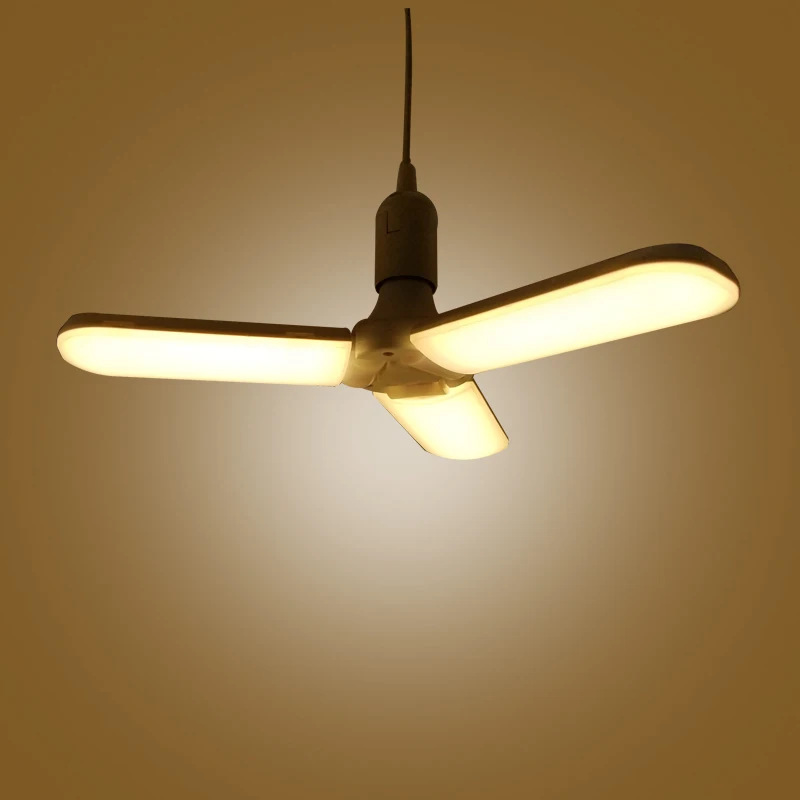 LED E27 Corn Bulb 45W Foldable Fan Blade Ceiling Lamp 228LEDs 2835 Energy Saving Lighting for Home AC110V/220V Eye Protection
LED E27 Corn Bulb 45W Foldable Fan Blade Ceiling Lamp 228LEDs 2835 Energy Saving Lighting for Home AC110V/220V Eye Protection