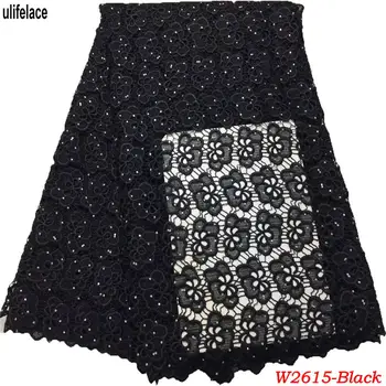 Beautifical African cord lace 2018 Black Cupion Lace with Stones high quality nigerian lace fabrics for Party dresses W2-615
Beautifical African cord lace 2018 Black Cupion Lace with Stones high quality nigerian lace fabrics for Party dresses W2-615