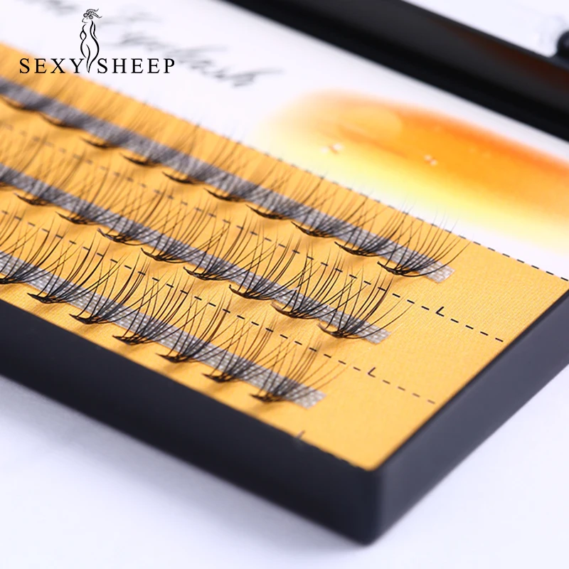 Individual Eyelashes Natural False Eyelashes Soft Individual Lashes Handmade 3D Fake Eyelashes Extension 60 Bundles/Box
Individual Eyelashes Natural False Eyelashes Soft Individual Lashes Handmade 3D Fake Eyelashes Extension 60 Bundles/Box