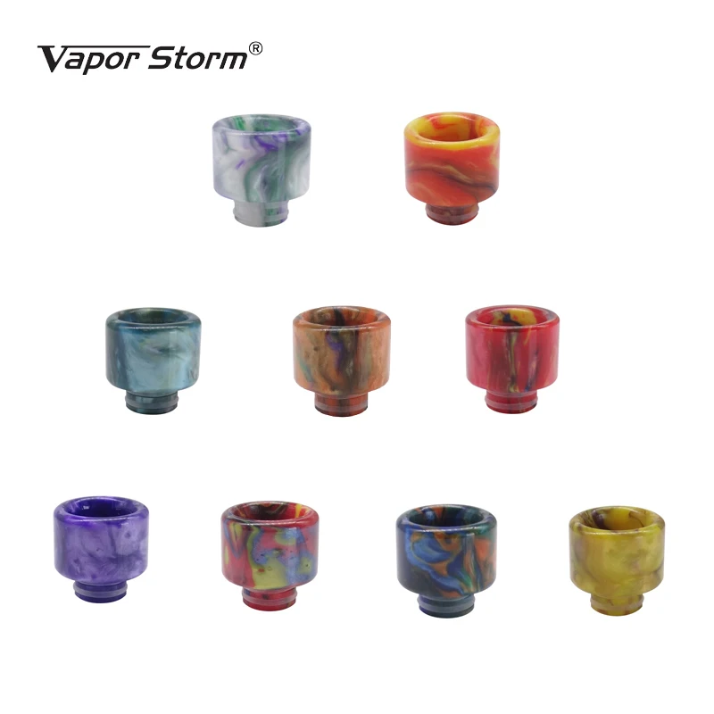 2 Pieces/lot Vapor Storm Drip Tips Stone Like Colorful 8.5mm 510 Thread Storm100 Storm50 Driptip Mouthpiece No Heat for RDA RBA
2 Pieces/lot Vapor Storm Drip Tips Stone Like Colorful 8.5mm 510 Thread Storm100 Storm50 Driptip Mouthpiece No Heat for RDA RBA