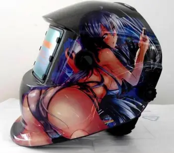 2018 Hot Sale Auto Darkening Welding Helmet Mask with beautiful young girl pattern
2018 Hot Sale Auto Darkening Welding Helmet Mask with beautiful young girl pattern